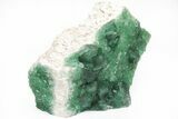 Green, Fluorescent, Cubic Fluorite Crystals - Madagascar #210469-1